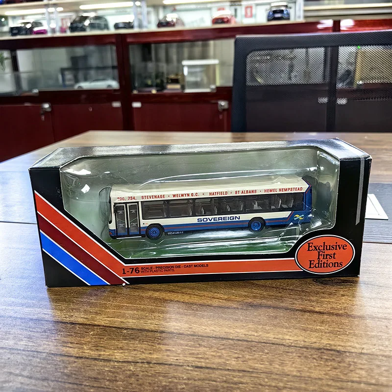 1:76 Bus B10B London Bus Urban Traffic Alloy Bus Model Collectible Ornaments