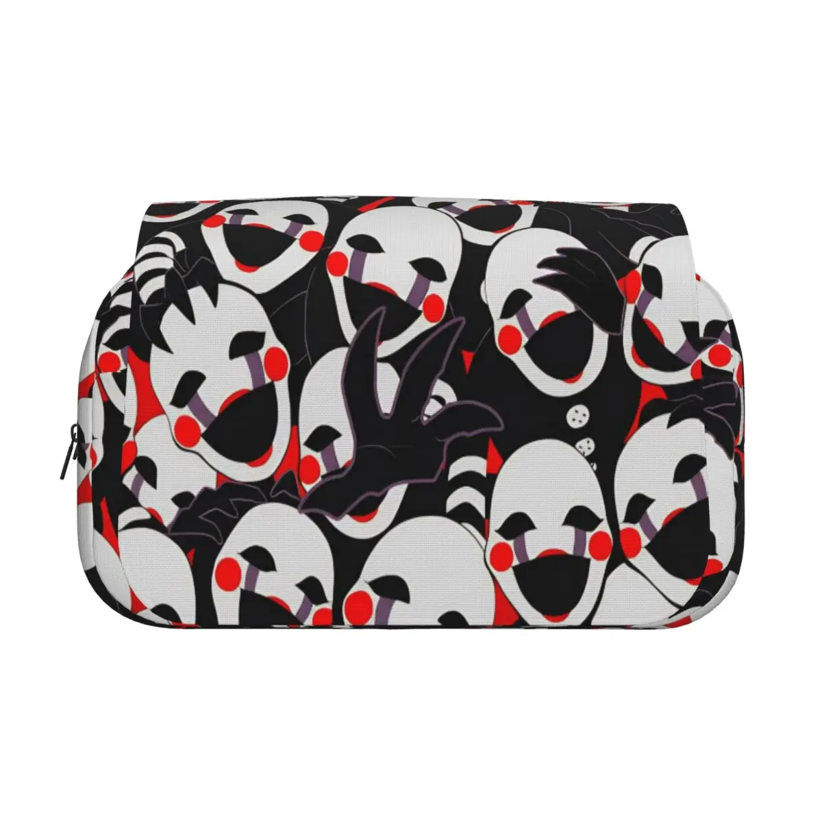 FNAF At Freddys Cartoon Double Clamshell Pen Case Pencilcases Pen Box Pencil Bags Students School Zipper Stationery