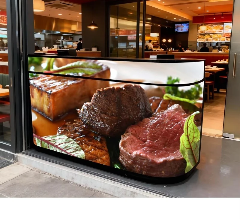 Custom P2 LED Video Wall High Definition Front Desk Display For DJ Station Bar Exhibition Commercial Advertising Screen