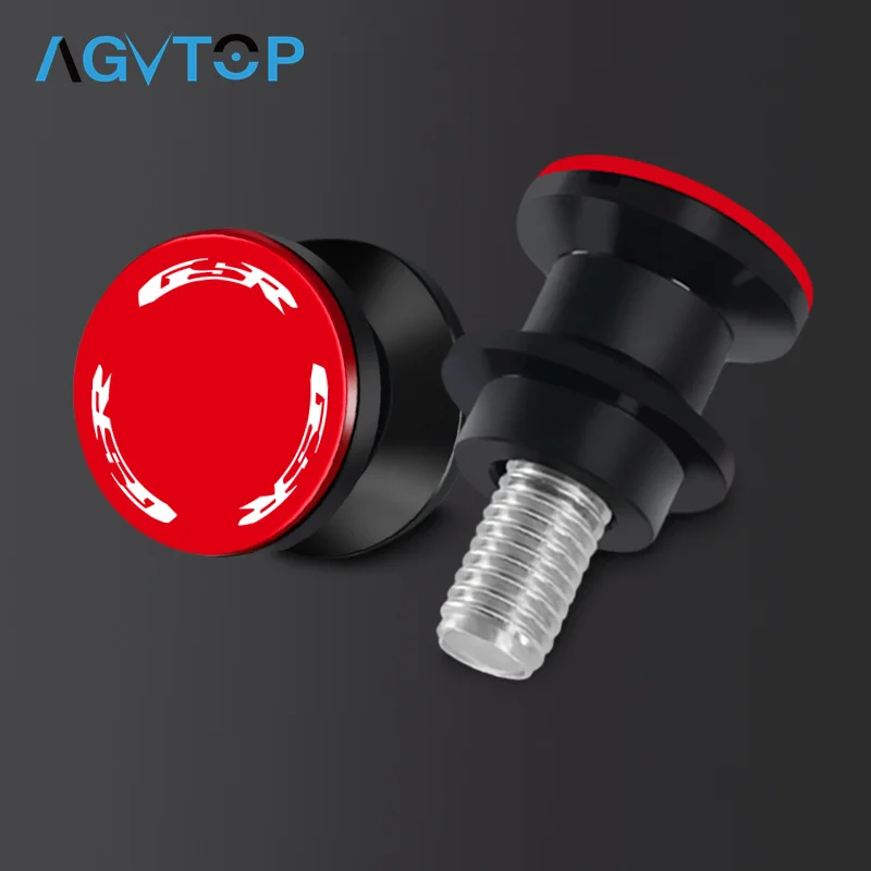 Accessories For GSR750 GSR600 GSR400 Motorcycle Swing Arm Spools Slider Stand Screws CNC swingarm Stand gsr750 gsr600