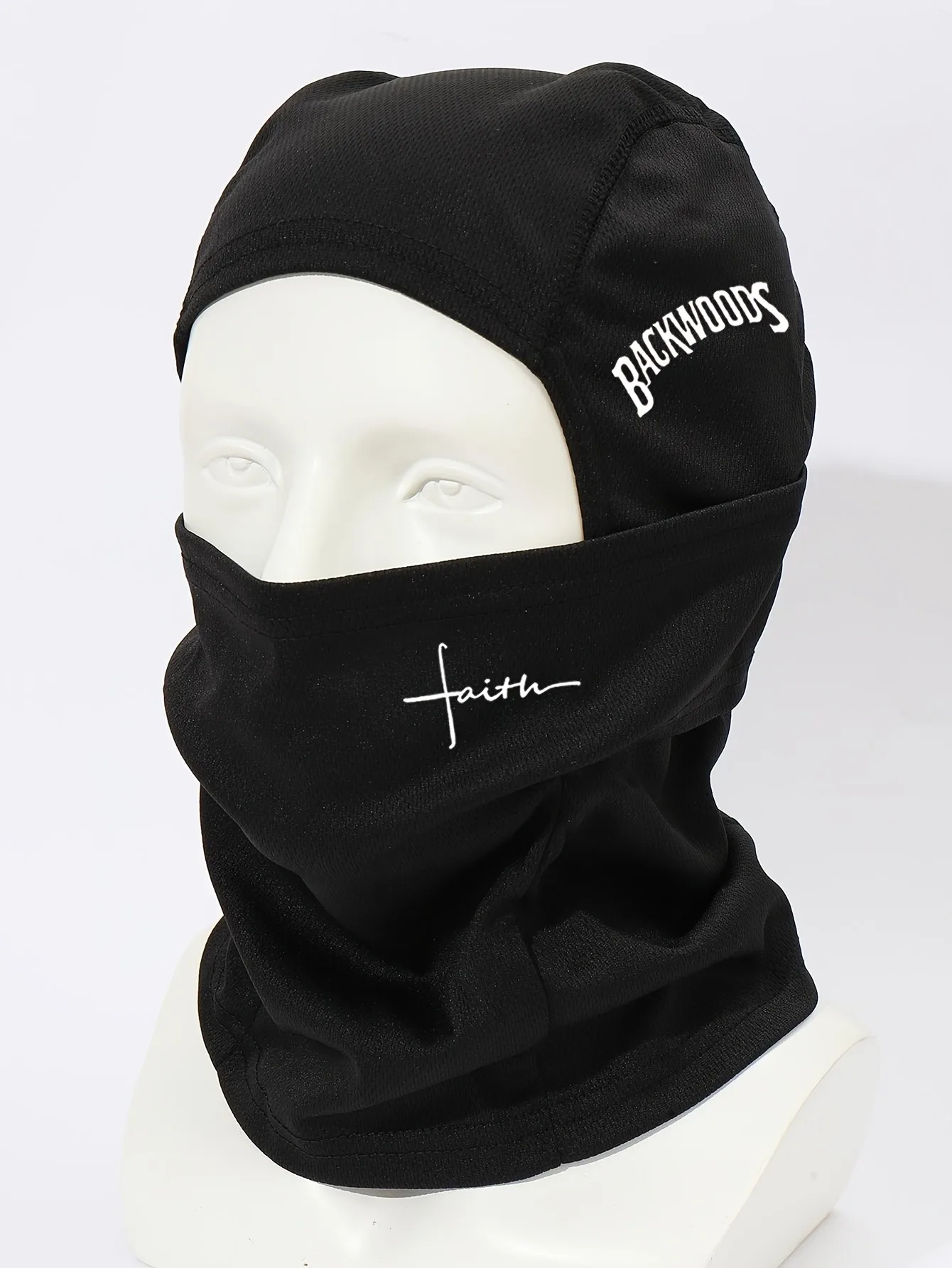 1 قطعة/2 قطعة/3 قطعة اختياري-قبعة بالاكلافا مطبوعة من الخشب الخلفي مقاومة للرياح والغبار قابلة للتنفس - قناع وجه كامل للرياضات الخارجية للجنسين #5