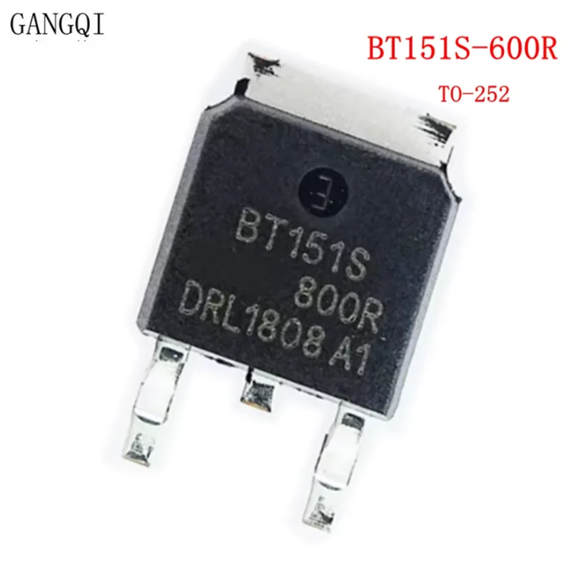 10PCS BT151-600 BT151S-600R TO-252 Thyristors CHIP IC New
