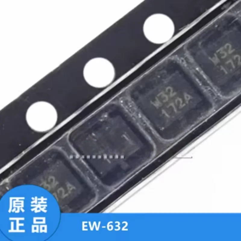10PCS original EW-632 EW632 W32 Bipolar latched hall switch AKE Bipolar IC core latched hall switch components, new and origi