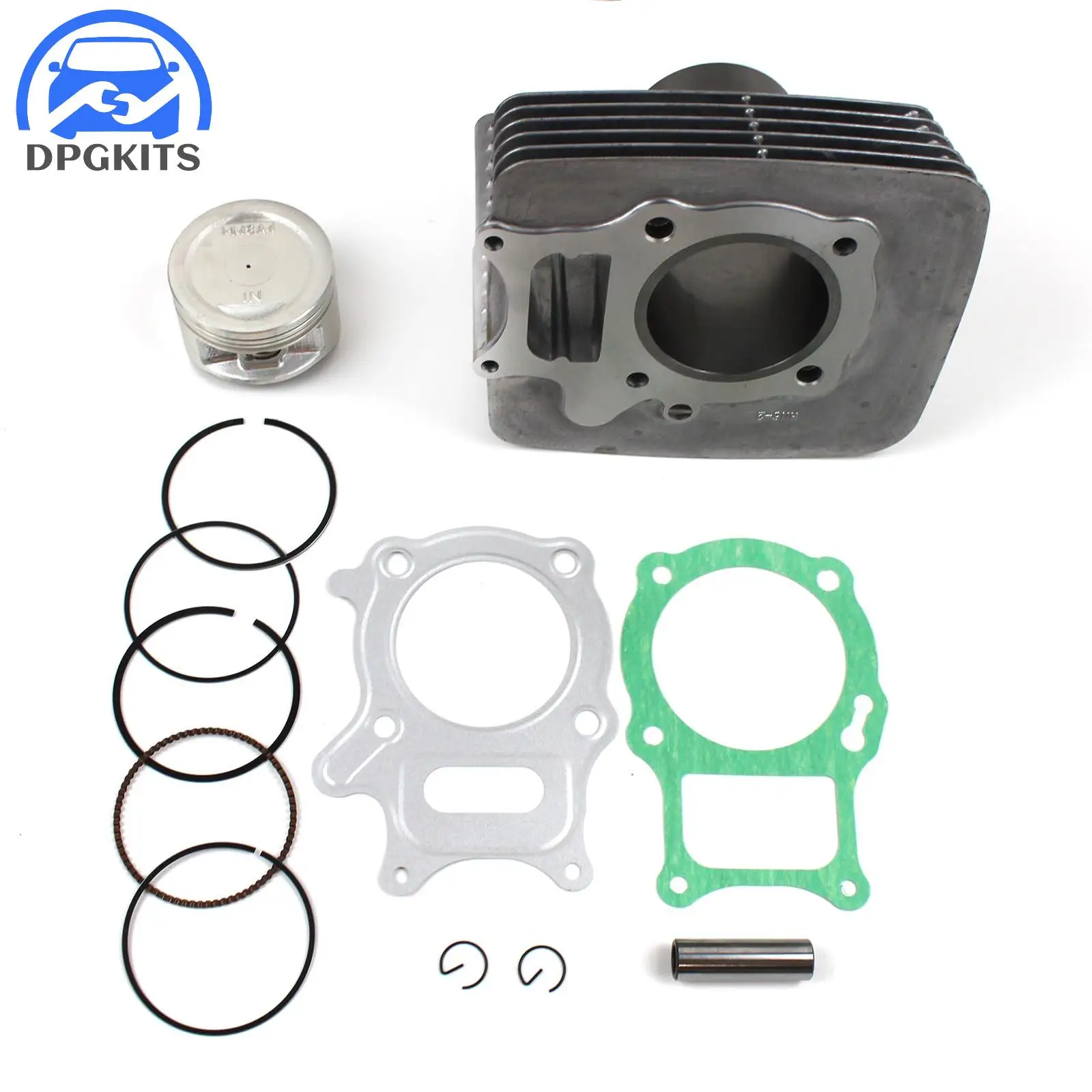 1set Motorcycle Accessories 68.5mm Motorcycles Cylinder Piston Top End Kit For 1997-2019 Honda Recon Sportrax TRX250X TRX 250