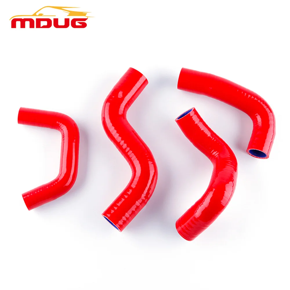 Silicone Radiator Hose Pipe Kit for 1992-2003 Nissan March Micra K11 CG13DE 1.3L 4-AT