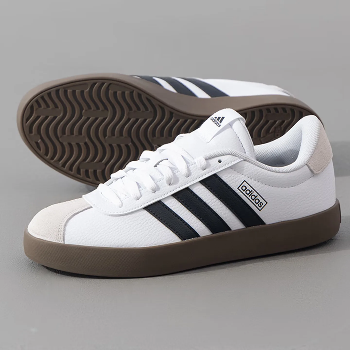 Adidas Men's Vl Court 3.0 Trendy Casual Comfortable German Training White Sneakers Id6285