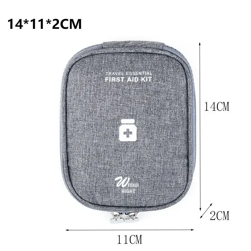 Portable Medicine Storage Bag Mini First Aid Kit Emergency Survival Travel Outdoor Camping Sports Bag Household Pill Case Boxes