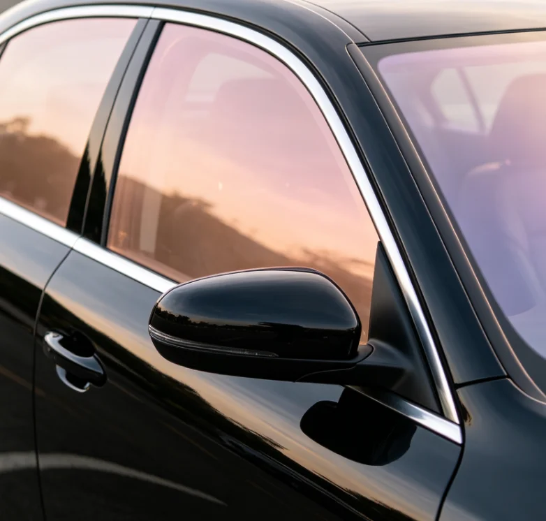 Iridescent Ghost Rose Color Shift Windshield Film Chameleon Car Tint Anti UV Decorative Solar Window Film