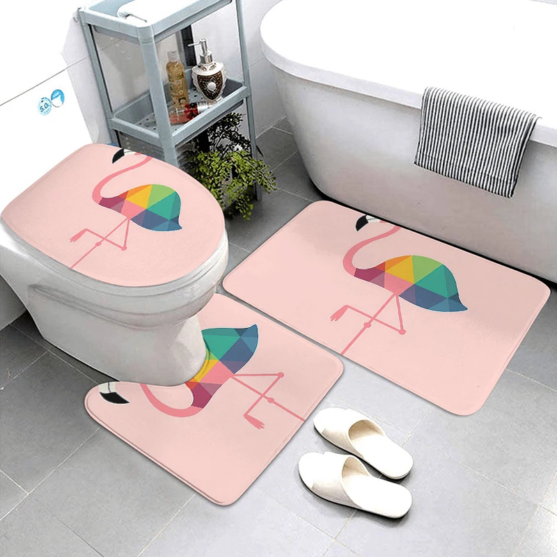 Anti-slip Bath Mat Shower Mat Bathroom Small Rug Foot Mat Entrance Door Mat Kitchen Mat Bedroom Simple Mat Bathtub toilet rug