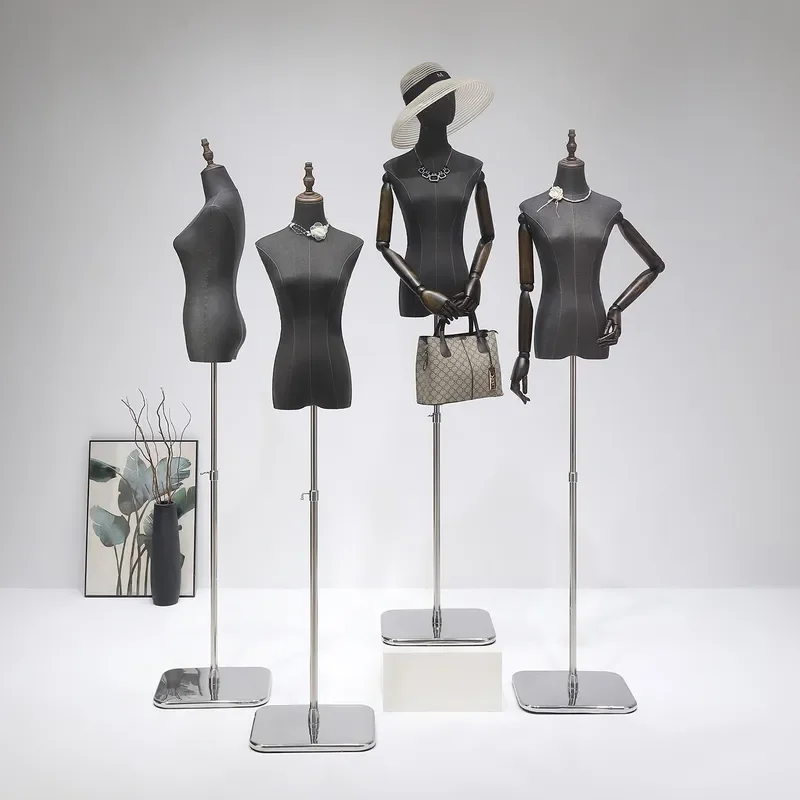 for Sand Washing Cloth High End Half Body Female Model Props Clothing Store Window Special Simulation Platform Women's