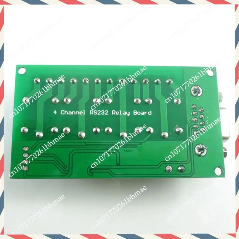 

-A21Z DC 12 В 4-канальная релейная плата RS232 ПК USB DB9 Интерфейс Релейный модуль Последовательный порт Переключатель дистанционного управления для моторного гаража