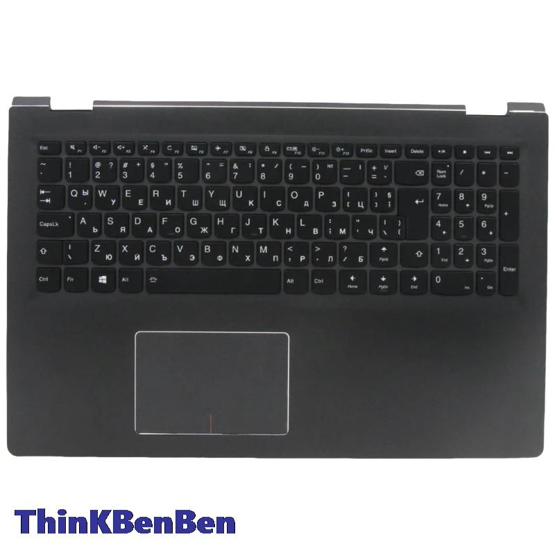 

BG Bulgaria Black Keyboard Upper Case Palmrest Shell Cover For Lenovo Flex4 1570 1580 Yoga 510 15 15ISK 15IKB 5CB0L66062