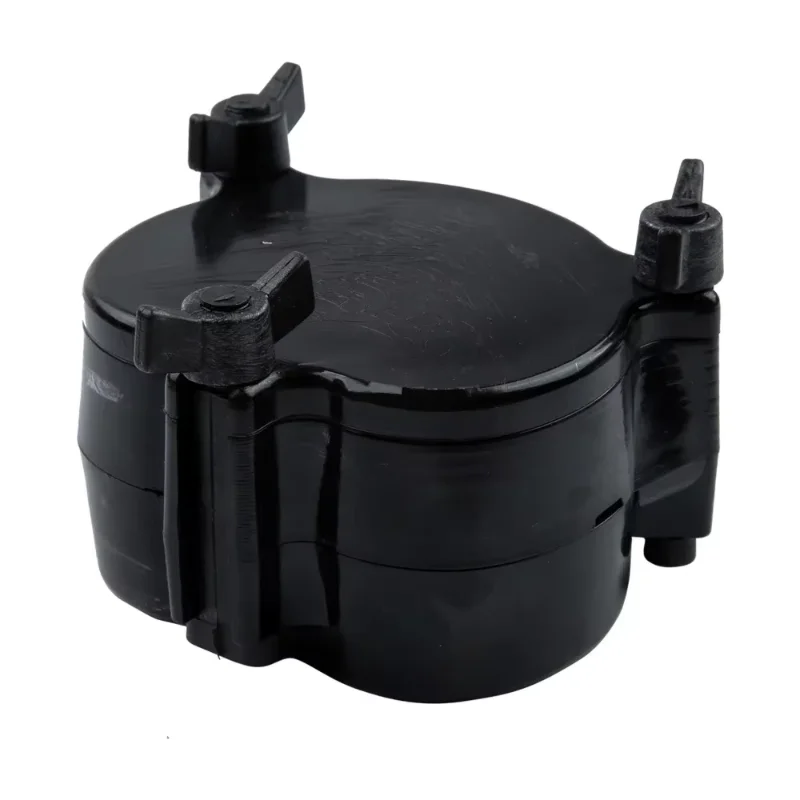 Professional Lab Polycarbon Denture Micro-wave Oven Flask Black Plastic Press Compress Compressor Lab Equipment.