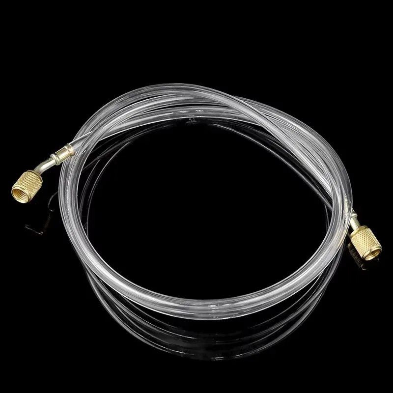 Manguera fluorada R410/R22, aire acondicionado, refrigerador, líquido fluorado, Control transparente, refrigerante, herramienta de reparación de semillas de nieve
