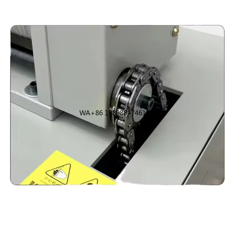 

Factory Price Automatic Delicate Tape Leather Folding Machine for Straps Shoes Belts With Core Gear Components