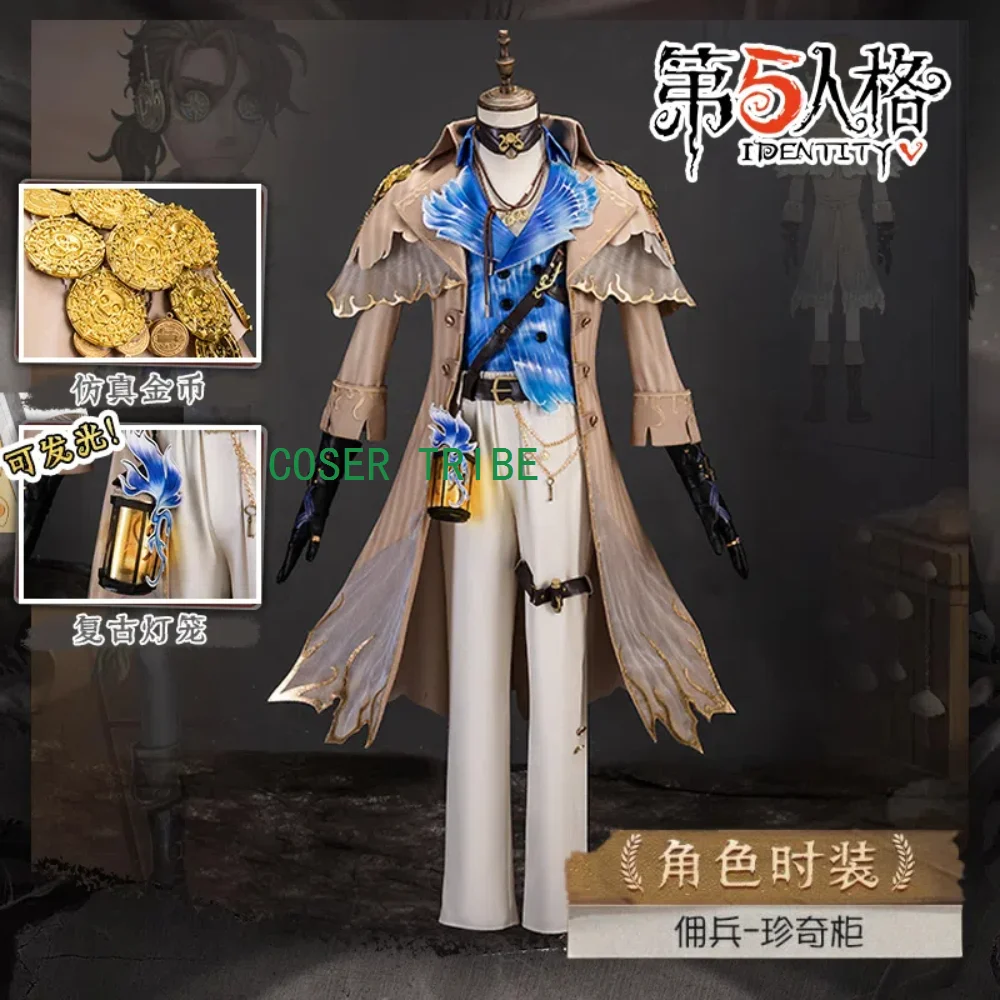 

Identity V Naib Subedar Mercenary Men Cosplay Costume Cos Game Anime Party Uniform Hallowen Play Role Clothes Clothing