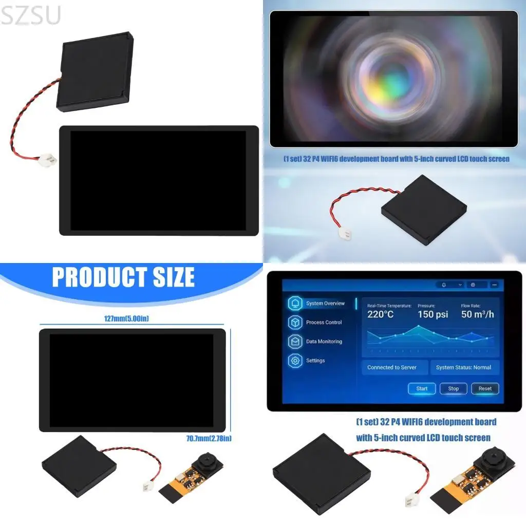 SZSU MCU Development Platform With 720x1280 IPS Screen And Sound Interfaces