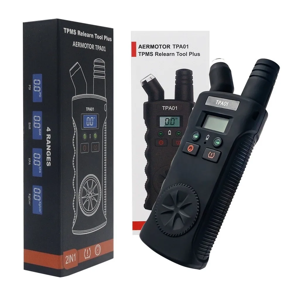 2 in 1 For TPMS For Reset Device with Digital Tire Gauge for Accurate Pressure Readings and Easy Sensor Activation