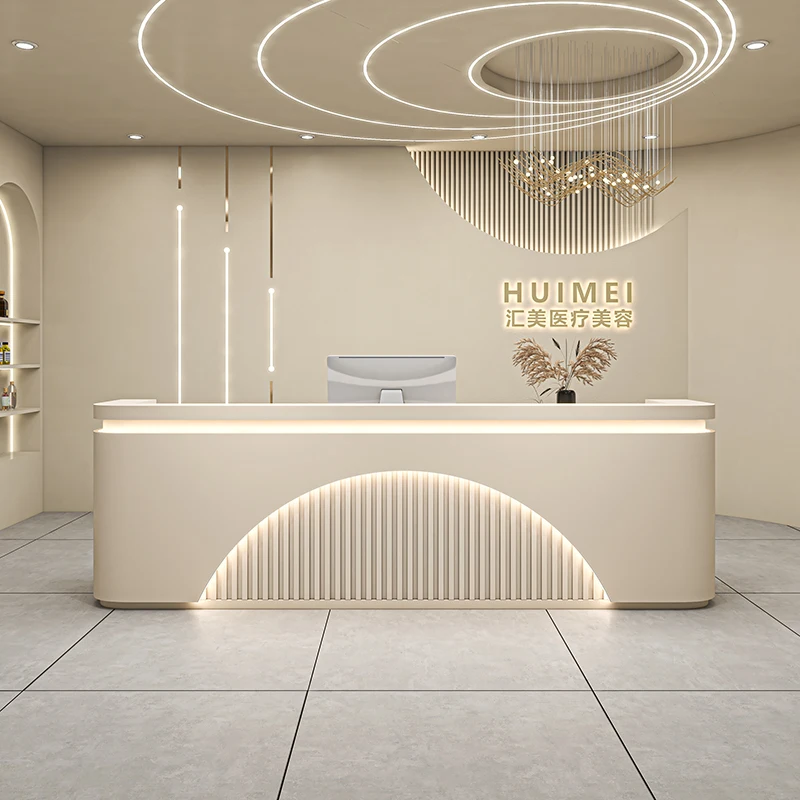 Shop Closet Reception Desks Counter Restaurant Lectern Church Reception Desks Modern Mostrador Recepcion Luxury Furniture