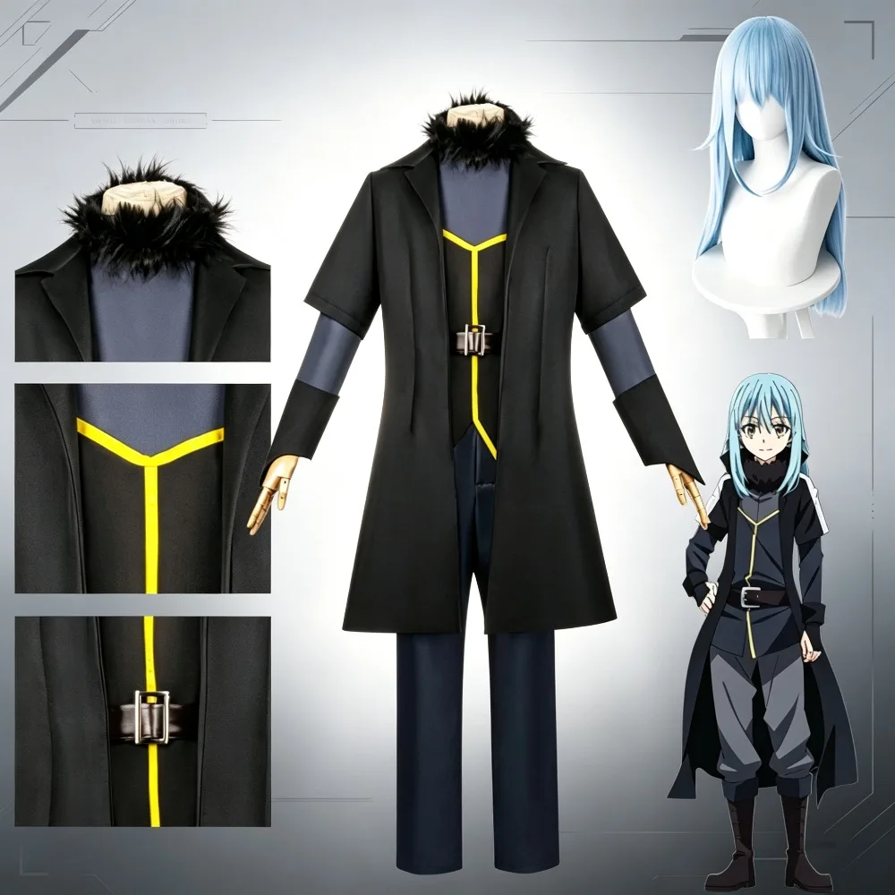 That Time I Got Reincarnated As A Slime Rimuru Tempest Cosplay Costume Anime Character Role‑Play Outfit Performance Suit