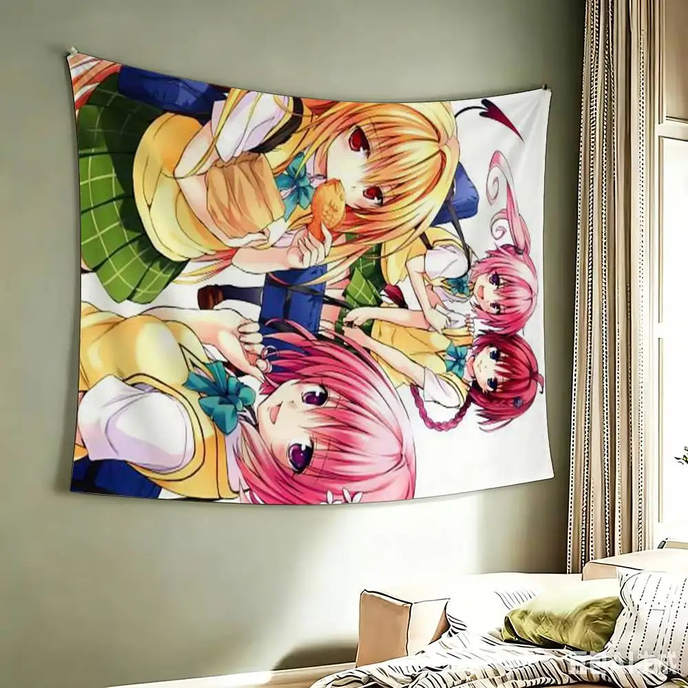 Motto to love-ru Yami Momo Nana Lana   flag Best Price Decoration Outdoor Picnic Party Art Hanging Party