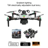 2025NEWV188 ドローン夜間飛行 RGB サーチライトプロフェッショナル HD 8K デュアルカメラオプティカルフローブラシレス Flodable RC クアッドコプター 3