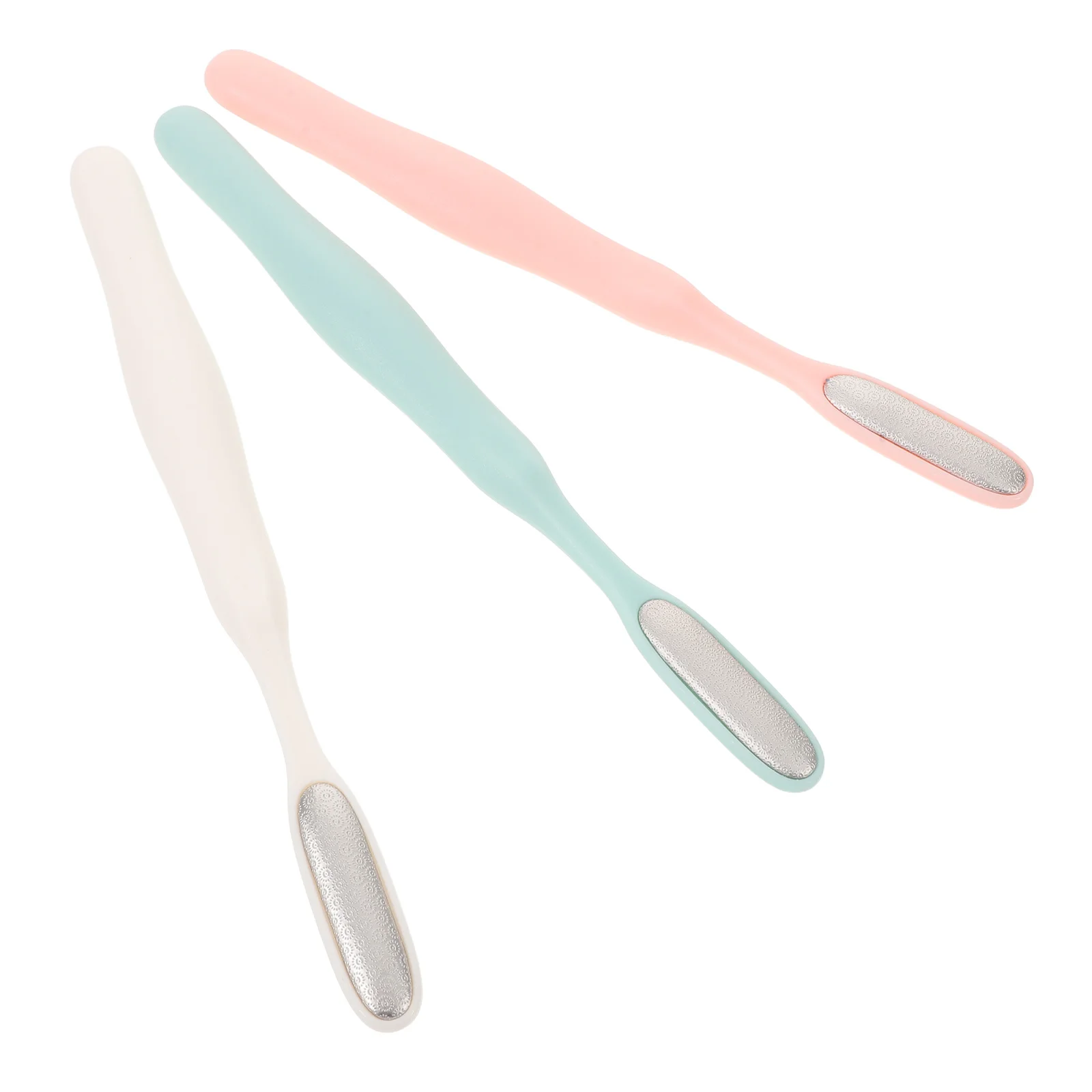 

3Pcs Metal Foot File Stainless Steel Pedicure Callus Remover Manual Foot Skin Scraper Dead Skin Remover Tool Heel File for Feet