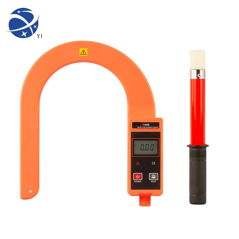 

YUNYI DECCA 7100B 4 Digit AC 0~9999A Hook Type CT Large Current Meter Cable Leakage Current Electric Power Tester