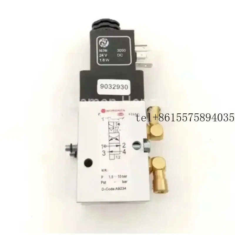 

Hot 5 Pieces/lot 4mm Hole Copper head 61.184.1311 CD102 SM102 Solenoid Valve For Heidelberg
