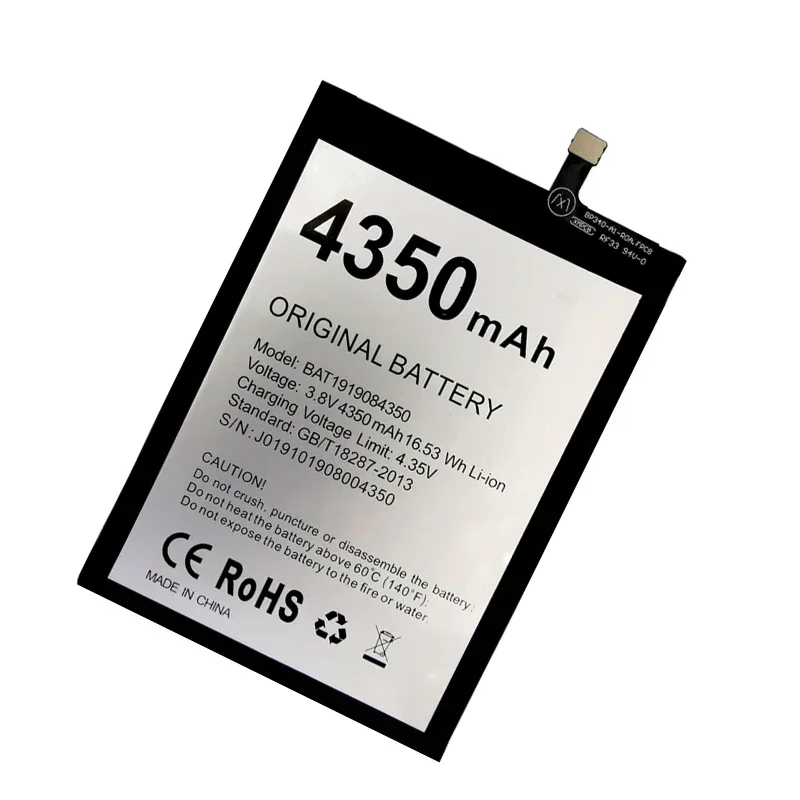 100% Original Replacement New % 4350mAh BAT1919084350 Battery For DOOGEE N20 N20Pro N20 Pro Smart Mobile phone+Tracking Number