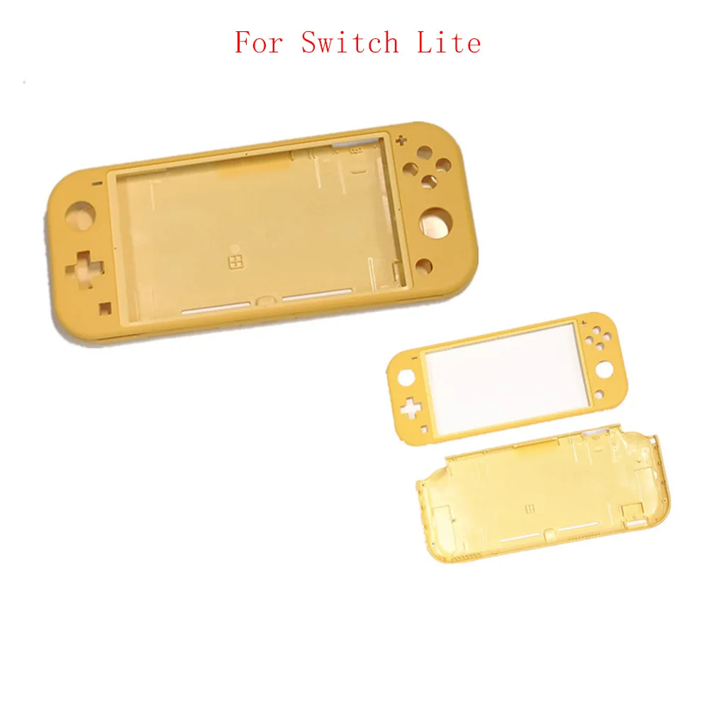 

Пластиковый корпус, Чехол Для Switch Lite, аксессуары для обслуживания хоста, сменный корпус, желтая оболочка, игровой аксессуар