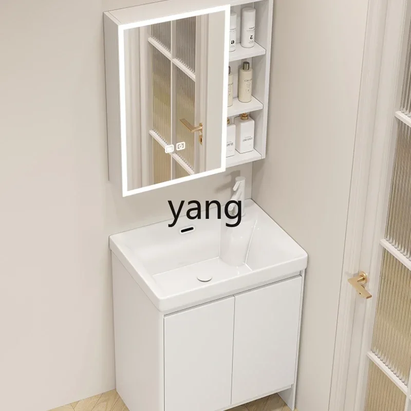 CX honeycomb aluminum floor-to-ceiling bathroom cabinet deepened washbasin cabinet combination
