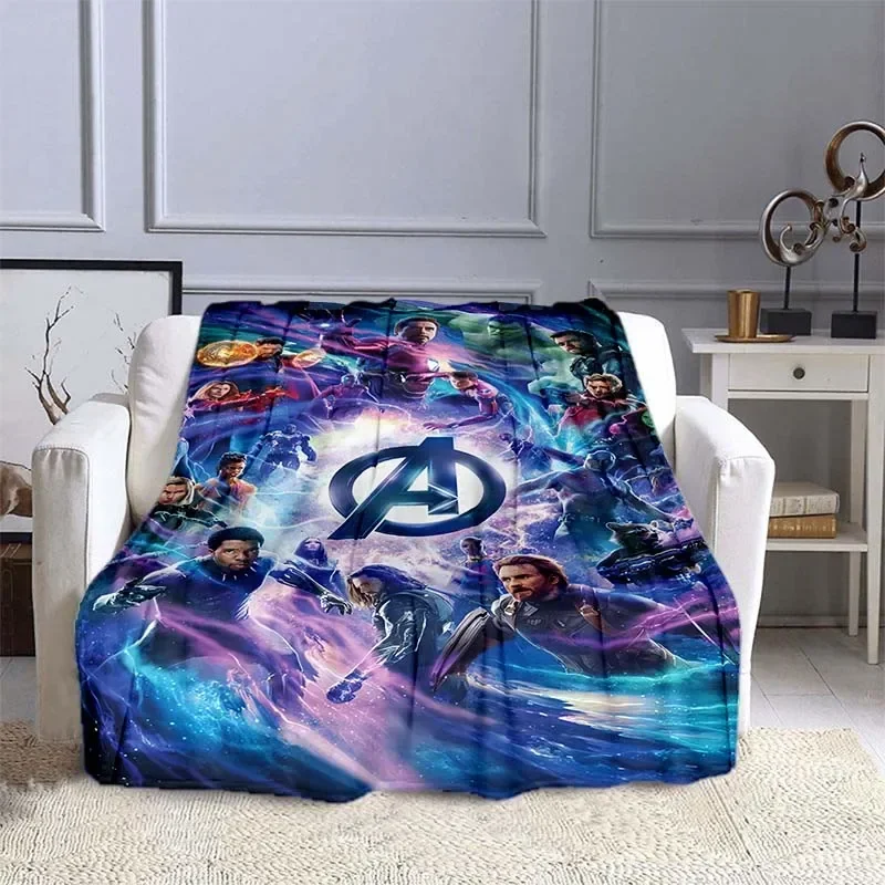 أعجوبة بطانية المنتقمون المطبوعة للأطفال والكبار ، مفروشات ناعمة ودافئة للسرير ، أريكة ، غطاء للسفر في الهواء الطلق ، 1 * * #1