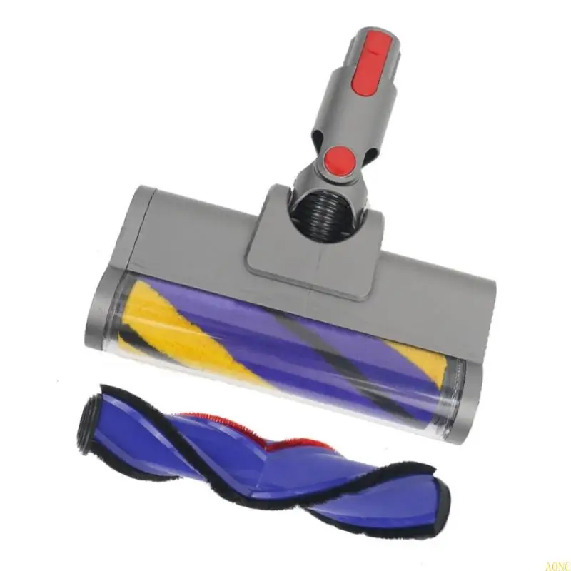 A0NC الأخضر LED الغبار التصور فراغ مرفق لنماذج عجلة فرشاة رئيس جهد الحيوانات الأليفة الشعر التنظيف العميق #2