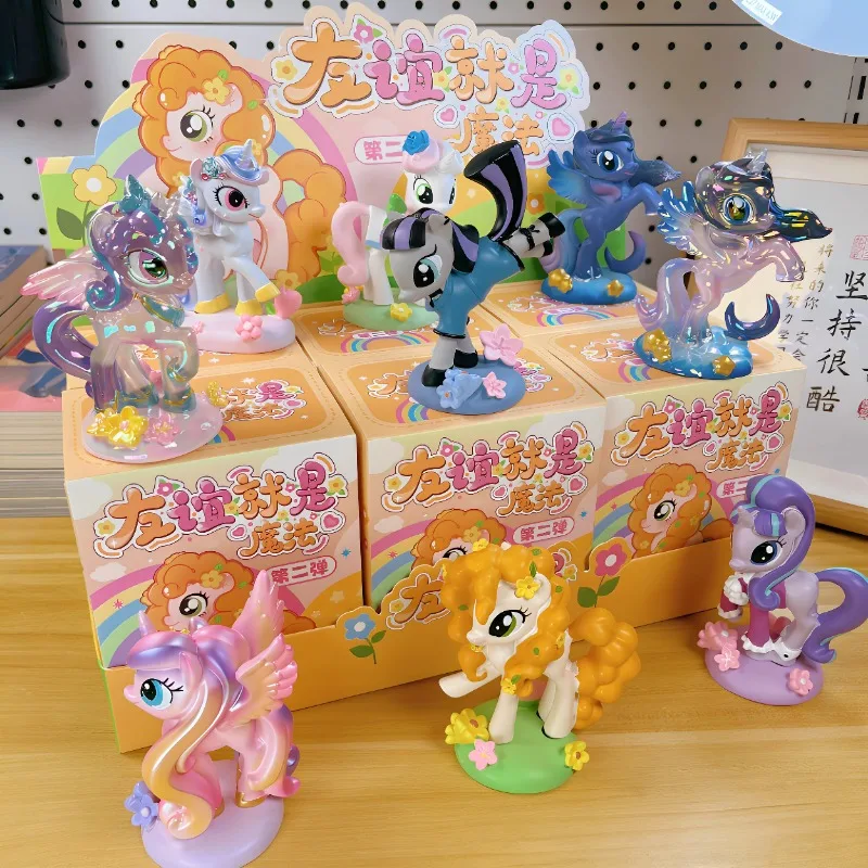 Inventar Kawaii Freundschaft Ist Magie Zweite Saison Pony Einhorn Anime Action Figur Modell Spielzeug Mädchen Überraschung Geschenk