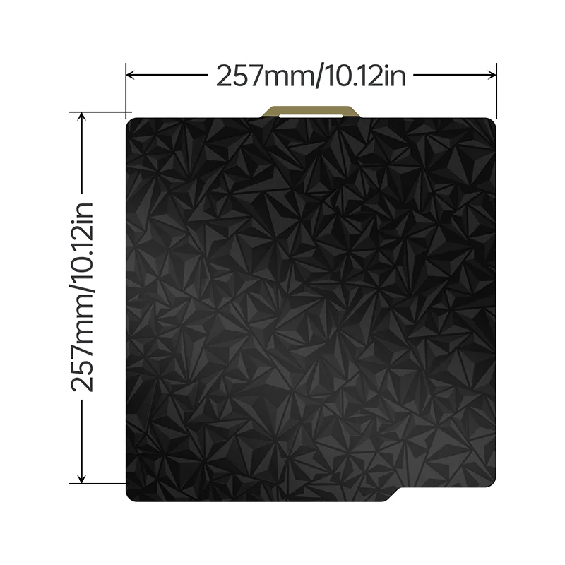 BIGTREETECH Panda Build Plate 257MM 184MM Double Side Textured&SMooth PEI PET PEO for Bambu Lab P1P P1S X1 A1 3D Printer HeatBed