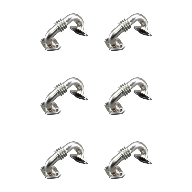 

6X Car 03L131521J Connecting Tube Pipe For VW T5 For A4 B8 A5 A6 Q5 SEAT