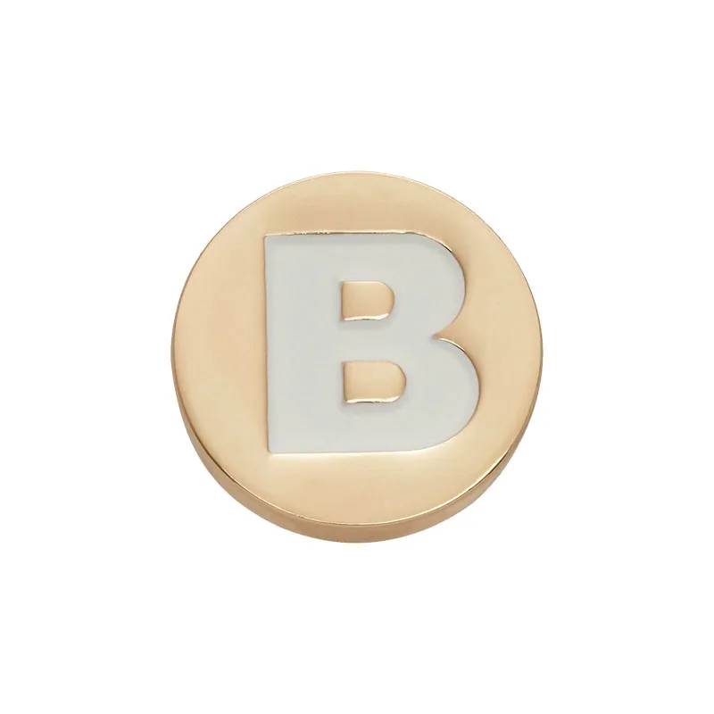 Bling Gold  Letter Shoe Charms for Clog Sandals Shoe Decoration Alphabet Characters Shoes Charm Pins for Boy Girl Men Women 1PCS image 5