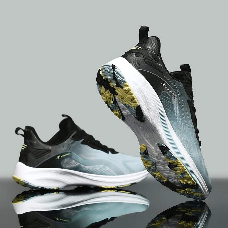 2025 Professional New Running Men's Shoes Athletic Shoes Running Shoes Cushioning Breathable Fashion Shoes Marathon Shoes