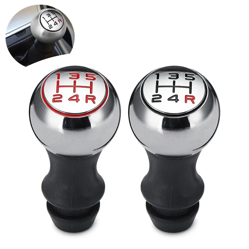 

Car MT Gear Shift Knob Lever Shifter Handle Stick 5 Speed For Peugeot 207 307 106 206 306 406 107 407 301 308 2008 3008 C2 C3 C4