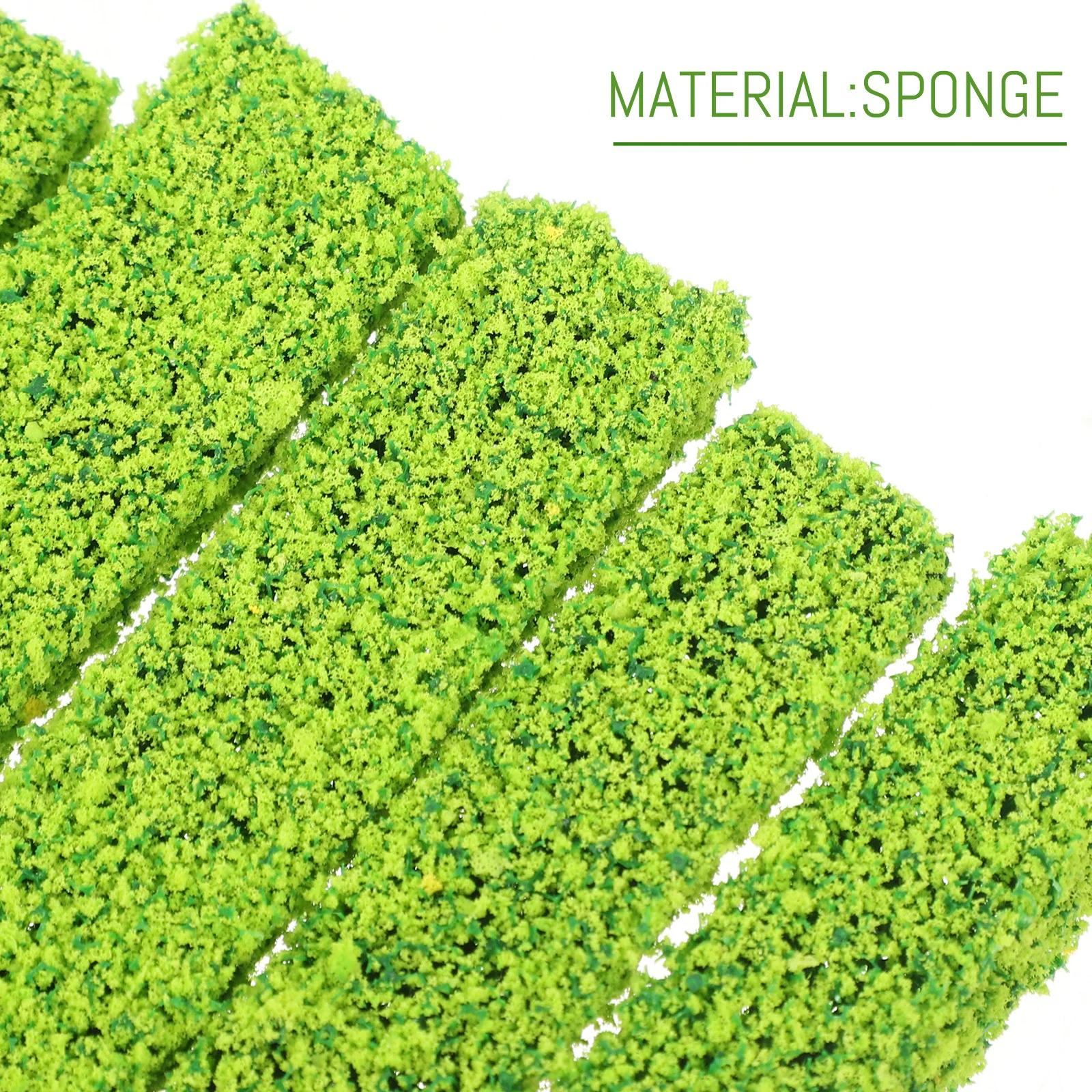 

20pcs Simulation Bush Cluster Mini Flower Shrub For Sand Table Decor Diy Micro Landscape Ornament Artificial Grass Modeling