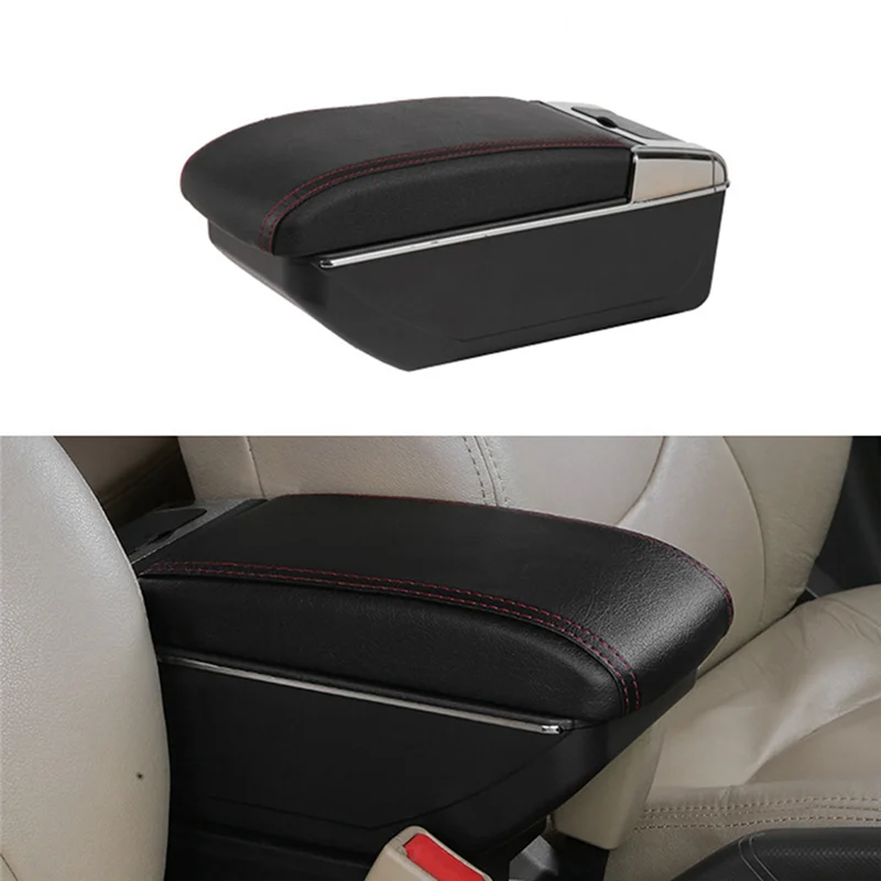 

For Hyundai SOLARIS Armrest Box For Hyundai Accent RB Solaris Verna 2011-2016 Car Armrest Storage Box-A61E