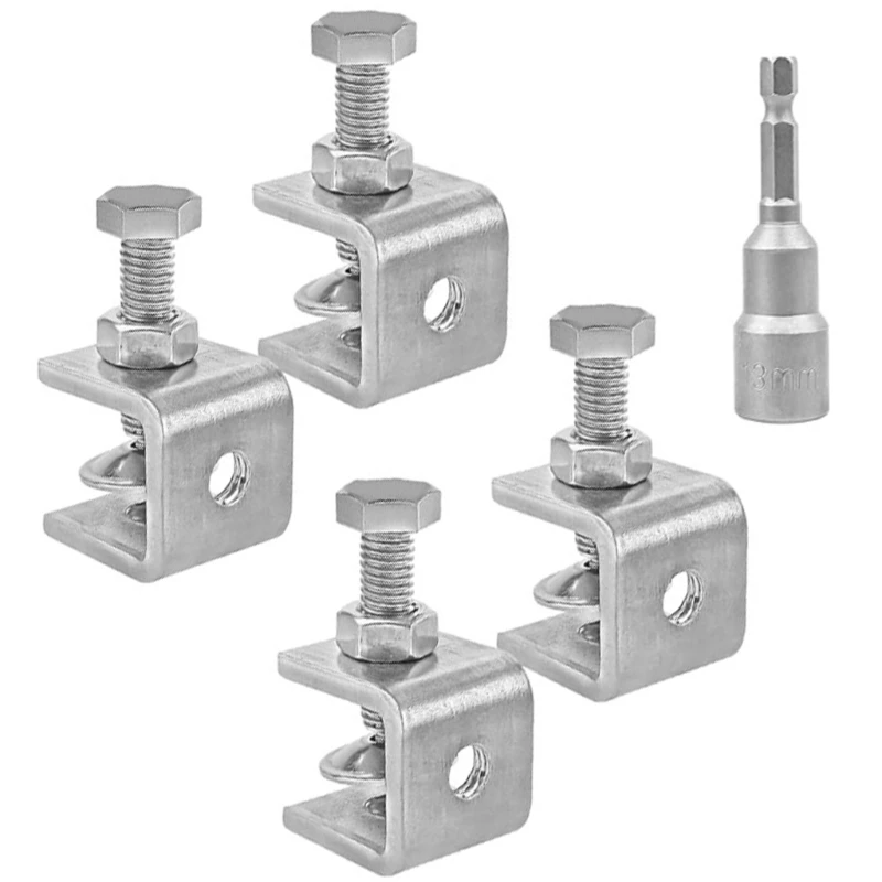 Stalen C-klemmen 20 mm houtwerk tijgers klemgereedschap miniatuur 20 mm tijgers klemmen
