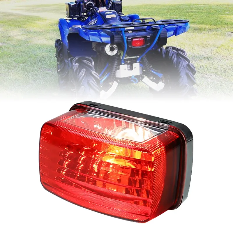 

for Yamaha Led Brake Tail Brake Light Rear Brake Lamp for Viking Grizzly Big Bear Bruin Kodiak Wolverine Rhino Utv Atv Taillight