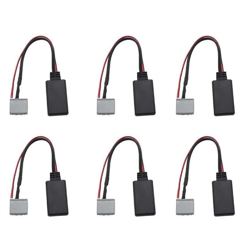 

6X Car Wireless Bluetooth 4.0 Module Music Adapter Auxiliary Line Aux Audio Receiver For Honda For Civic 2006-2013