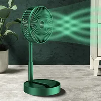 Xiaomi USB Folding Small Fan For Charging Students Mute Portable Desktop Office Large Wind Power Fan Telescopic Foldable Fan New