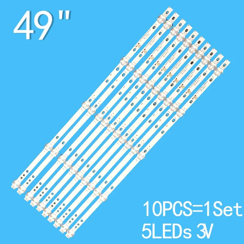 LED-achtergrondverlichtingstrip voor CY-HL+HT-49D-3528 MS-L2190 V1 POLAR P49L31T2C 50DN4JM2TA-44FHD 50LF1010T 50PL51TC-SM