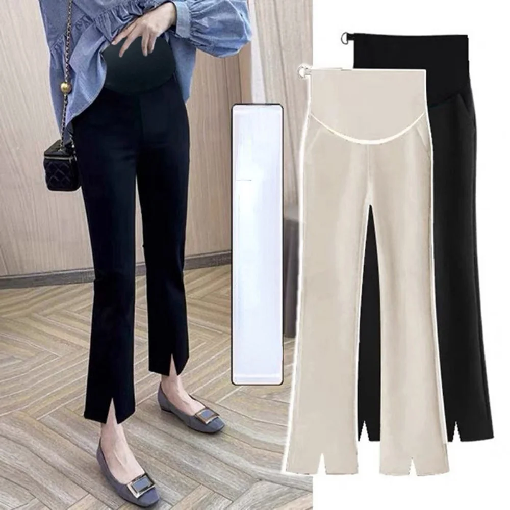 Maternity Work Pants Pregnancy Pants Extender Maternity Office Wear Clothing Fashion Maternity Trousers Adjuster Premama Clothes