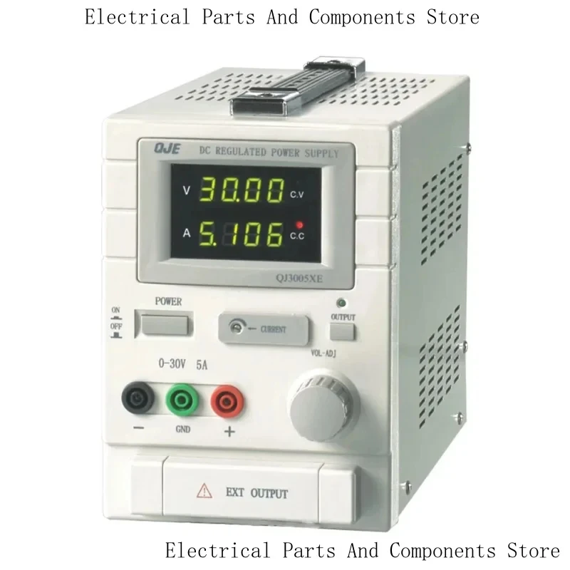 QJ3005XE Single Output Linear Source Digital Adjustable Switching 30V 5A Regulated Power Supply