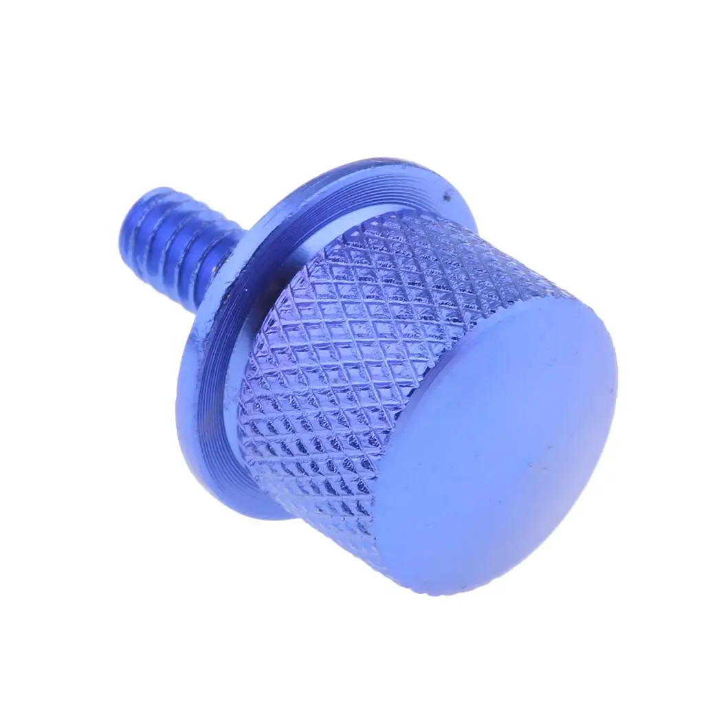 1/4 Inch CNC Aluminum Seat Mount Bolt Screw Cap Motorcycle Bench Bracket Comfort Seat for Harley Sportster 883 120